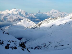 Invierno cálido en los Alpes: 1,6 grados por encima de la media